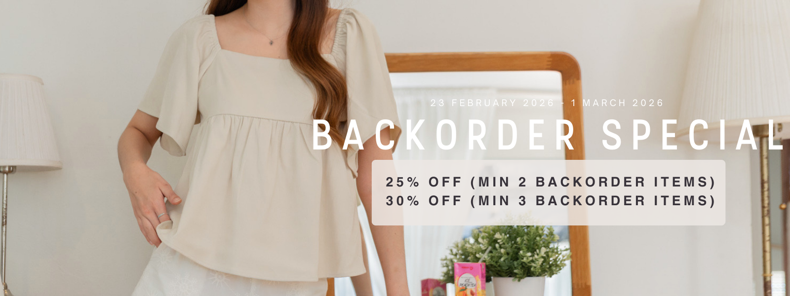 BACKORDER EVENT 2026