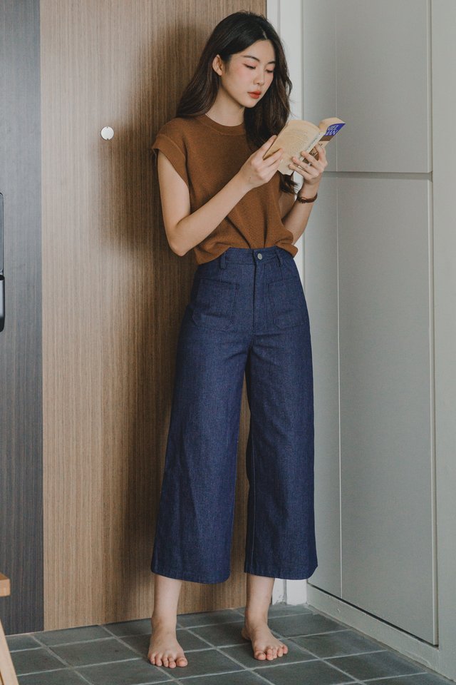 *BACK IN STOCK* ACW Double Pocket Denim Jeans in Dark Wash