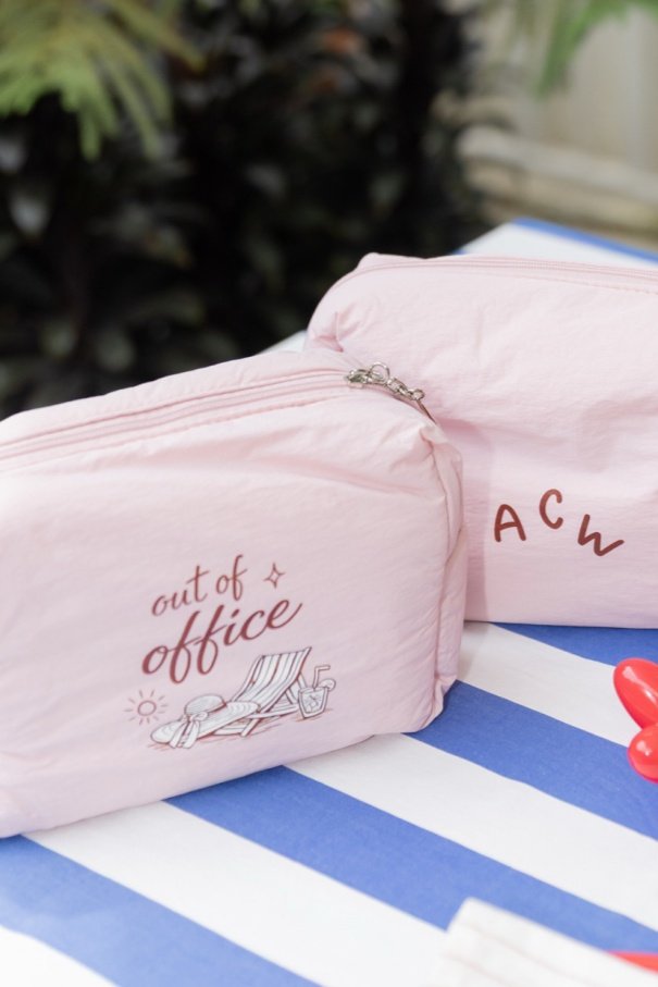 (Add to Cart with Min Spend S$120 of Sale Items) ACW 12th Anniversary Cloud Puff Make Up Pouch