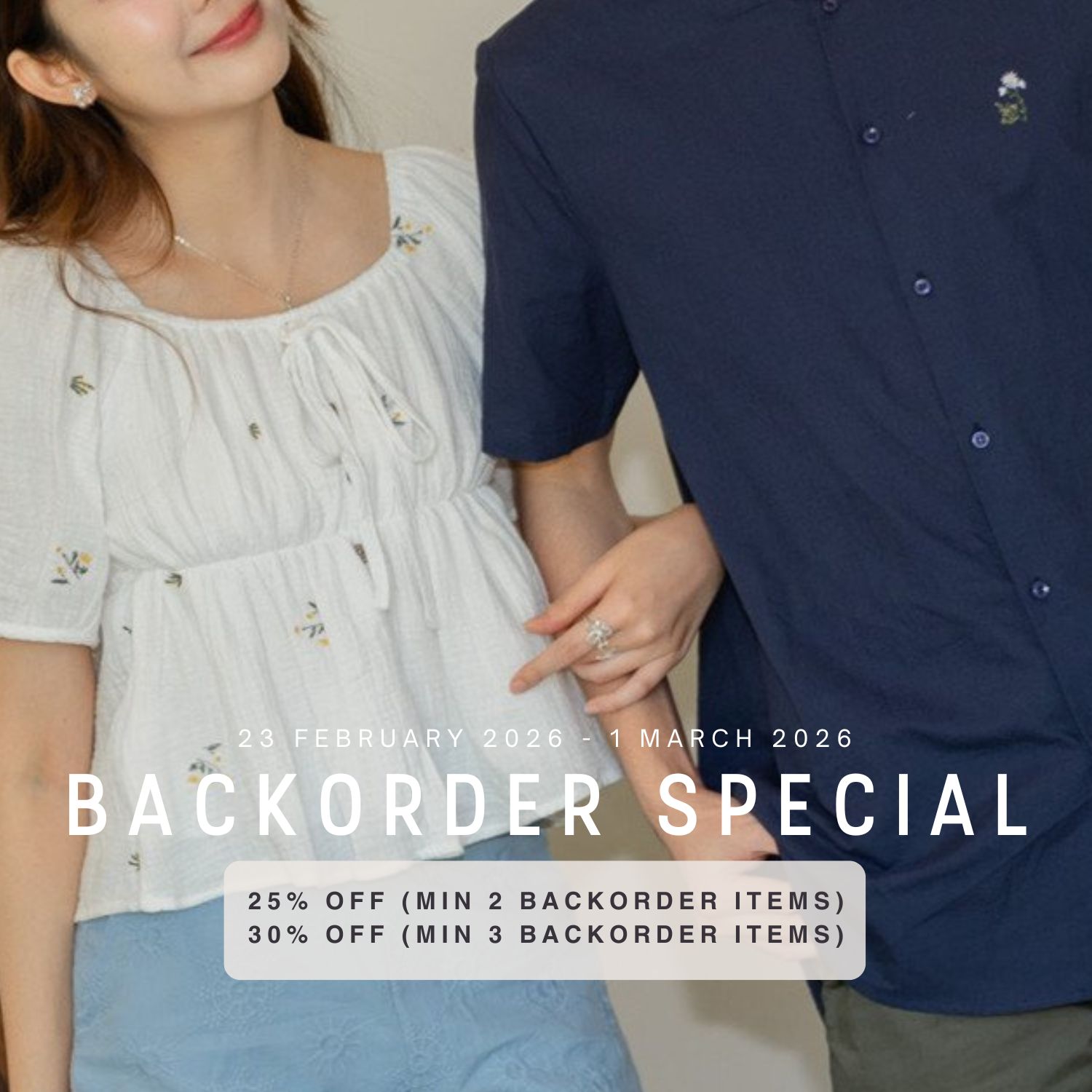 BACKORDER EVENT 2026