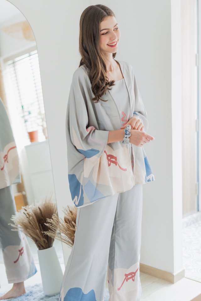 ACW Flourish Two Way Kimono in Sage